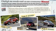 Castiga un weekend cu un crossover Nisan