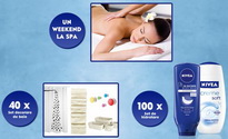 Castiga un weekend la spa pe malul marii, 100 seturi cosmetice Nivea si 40 seturi decorare baie