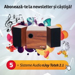 Castiga 5 sisteme audio Totek 2.1