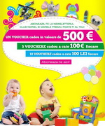 Castiga un voucher de 500 euro, 5 vouchere de 100 euro si 10 vouchere de 100 lei oferite de Noriel