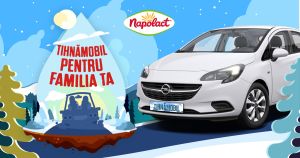 Câștigă o mașină Opel Corsa 1.4 90CP Enjoy