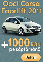 Concurs "Sofer de Romania 2": castiga o masina Opel Corsa Facelift 2011 si si 1.000 de lei saptamanal