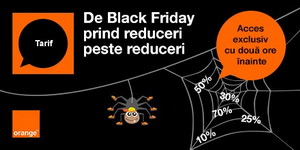 Black Friday la Orange: alege produsele la care vrei sa primești reducere