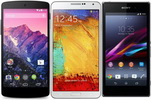 Castiga 3 smartphone-uri: LG Nexus 5, Samsung Galaxy Note 3 si Sony Xperia Z1