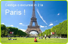 Castiga o excursie in doi la Paris