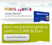 Concurs "PixelMania": castiga 5.000 de euro sau un gadget de ultima ora in fiecare zi