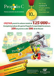 Castiga 250 de premii a cate 500 lei fiecare