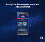 Castiga saptamanal un smartphone Samsung Galaxy Alpha