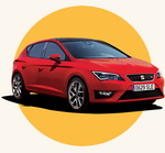 Castiga o masina Seat Leon