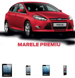 Concurs "Soferul Anului": castiga o masina Ford Focus Titanium, un iPad 4G, un iPhone 5, un iPad Mini si un iPod Nano