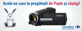 Castiga o camera video Sony