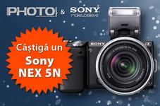 Concurs foto "Iarna pe ulita": castiga un aparat foto Sony NEX 5N