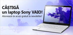 Castiga 2 laptopuri Sony Vaio