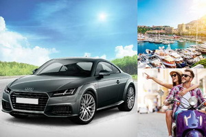 Câștigă o mașină Audi TT Coupe, 3 vacanțe în 2 la Monaco și 3 scutere Primavera 50 4T