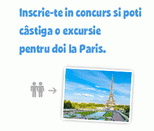 Castiga o excursie pentru doi la Paris