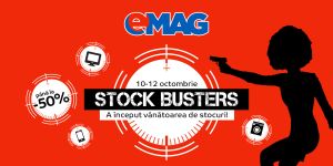 eMAG Stock Busters îți aduce reduceri de până la 50%