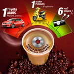 Concurs "Sunetul Doncafe": castiga o masina Toyota Auris, 8 scutere Piaggio, 366 mp3 playere si 100 de casti Sony