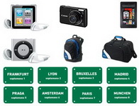 Castiga 25 de vacante, 62 de tablete Kindle Fire, 62 aparate foto Canon A2200, 62 iPod Nano si 200 premii garantate