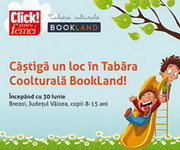 Castiga un loc pentru micutul tau in tabara culturala BookLand