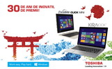 Castiga 30 de laptopuri Toshiba