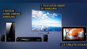 Castiga un televizor 3D Samsung, un sistem home cinema Samsung si 3 tablete Evolio