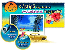 Castiga 12 excursii in Caraibe, 84 aparate foto subacvatice Canon D10 si 1344 papuci de plaja