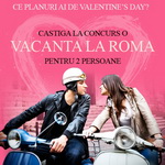 Castiga un sejur romantic la Roma de Valentine's Day