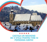 Castiga 3 weekend-uri la Brasov si 20 de pixuri Online