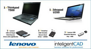 Castiga 2 laptopuri Lenovo si alte periferice Lenovo