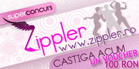 Castiga 3 vouchere de 100 lei oferite de Zippler